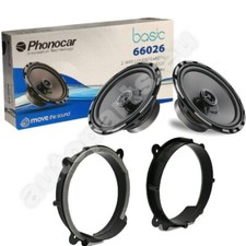 Casse Altoparlanti Phonocar Coppia Woofer Coassiali 165mm 60W per Opel Antara