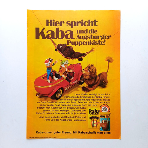 1972 kaba augsburger scatola - augsburger,