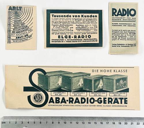 Pubblicità radio originale - 4x,