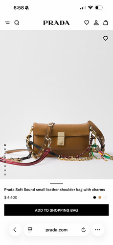 Charms prada soft - charms,