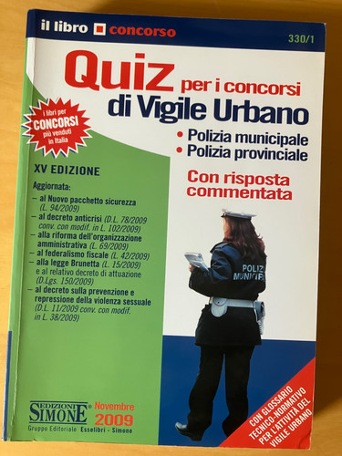 Quiz per concorsi vigile - di,