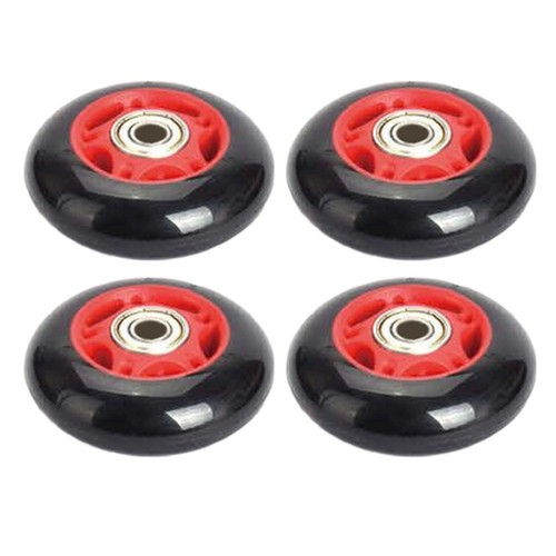 Set rulli puleggia - puleggia, rossa