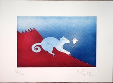 Luca ALINARI, Acquaforte Acquatinta 1990 cm. 70x50 (cm. 48,7x31,8) es:101/150