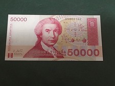 Banconota Croazia - 50000