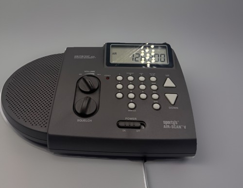 Scanner radio desktop vintage