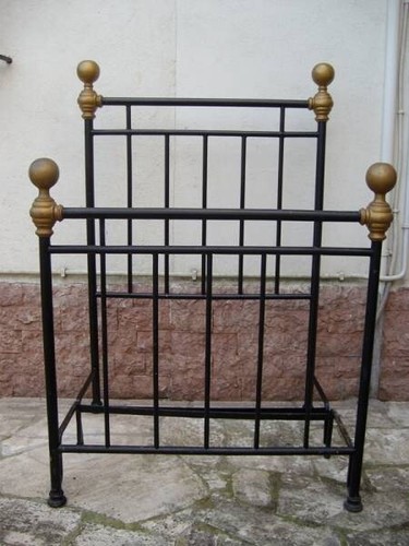 Letto singolo antico ferro - singolo,