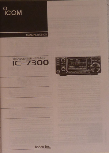 Icom 7300 manual básico - manual,