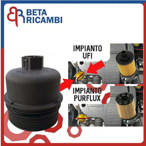 Tappo filtro olio - olio, fiat
