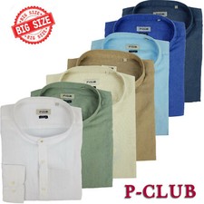 Camicia Uomo Manica Lunga 100%