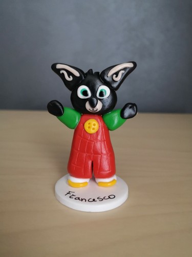 Cake topper bing fimo - cake, 3d