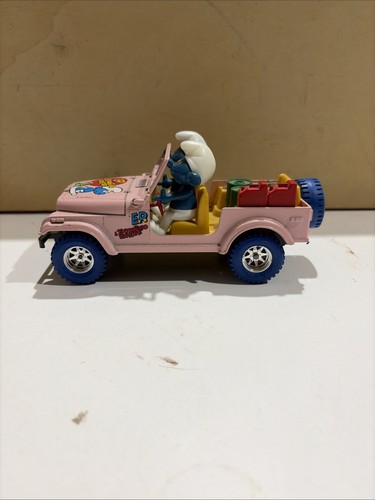 Burago jeep i puffi - burago,