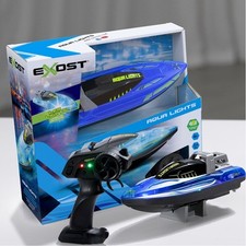 EXOST AQUA LIGHTS MOTOSCAFO BARCA RADIOCOMANDATA SILVERLIT 20732120