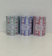 Set 3 Barattoli in Latta Stile