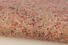 Carta marmorizzata tempesta scarlatta