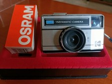 Kodak Instamatic Camera 177x vintage + 2 Magicube Osram OXC 4