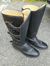 Stivali motociclista Polizia Carabinieri radiomobile vintage - Probabile n.41