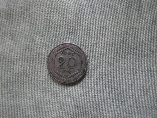 Moneta lira cent 1919 - lira, 20