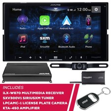 Alpine iLX-W670 7" w/ SiriusXM