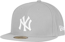 Cappello  Grigio Sportivo Basket Baseball 59 FIFTY NY 100% ORIGINAL 100% NUOVO
