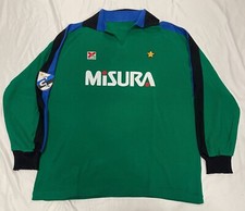 Maglia Inter Verde  Misura  N°1 Walter Zenga Calcio Vintage  Lanetta 1985/86