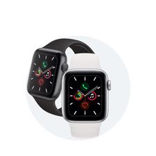 Apple Watch Series 5 40mm Cassa Alluminio Grigio Siderale Boxato con Cinturino Sport