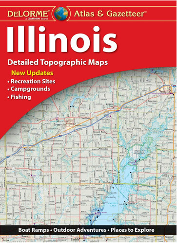 Illinois state atlas - state,