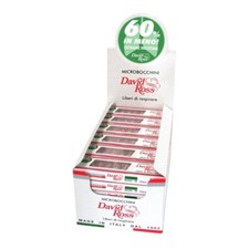 Microbocchini David Ross 8 mm  box da 36 astucci 1 Box Riutilizzabili