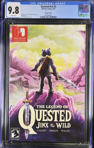 Quested cgc 9 8 legend - cgc,