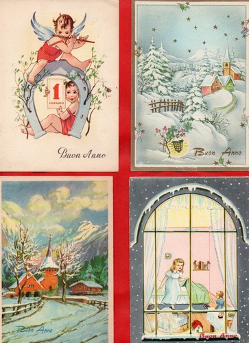 Buon anno augurale lotto - lotto, 50