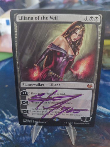 Biglietto firmato liliana del - biglietto,