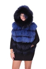 Gillet pelliccia volpe giacca - gillet,