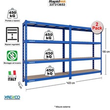 Scaffale metallo per garage - per,