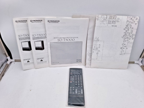 Pioneer t5000 projection - sd-t5000,