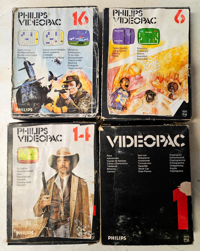 Lot jeux videopac philips - jeux,