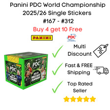 Panini PDC Darts 2025/26 World Championship Adesivo Singolo #167-312