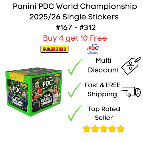 Panini pdc darts 2025 world - panini,