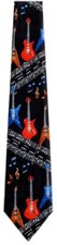 Cravatte cravatte chitarre