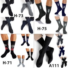 CALZINI UOMO MEZZA GAMBA 12/24/36 PAIA A SCELTA VARIE TINTE FANTASIE COMPONIBILI