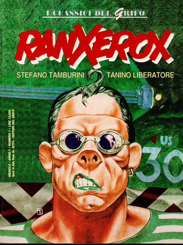 Fumetto ranxerox tamburini - ranxerox,