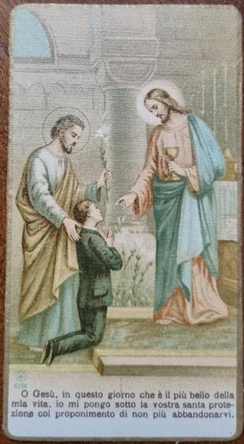 Gesù prima comunione - -,