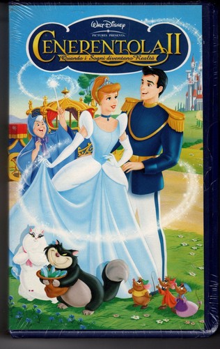 Vhs cenerentola disney - cenerentola, -disney