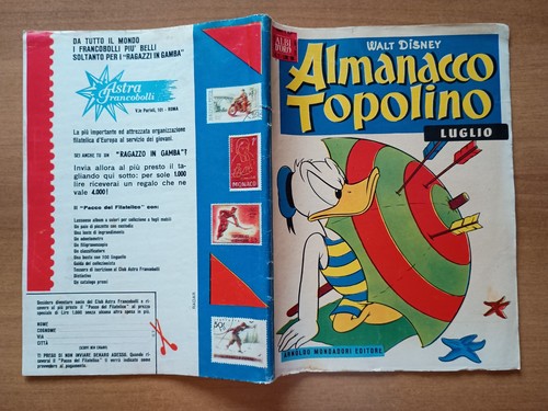 Almanacco topolino 1957 - topolino,