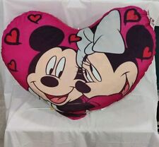 Peluche cuore Minnie e Topolino originale Disney con etichetta – San Valentino 