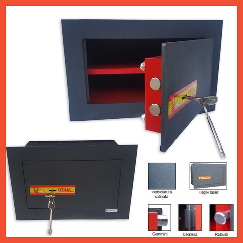 Cassaforte muro con chiave - cassaforte, a