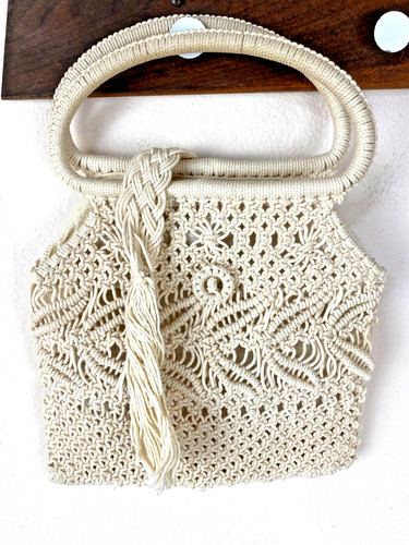 Borsa maglia avorio - borsa,