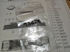 ROCO 93628 (per Roco E 626) - VETRI FRONTALI CABINA - SCALA H0