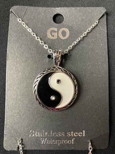 Yin yang stainless steel - yin,