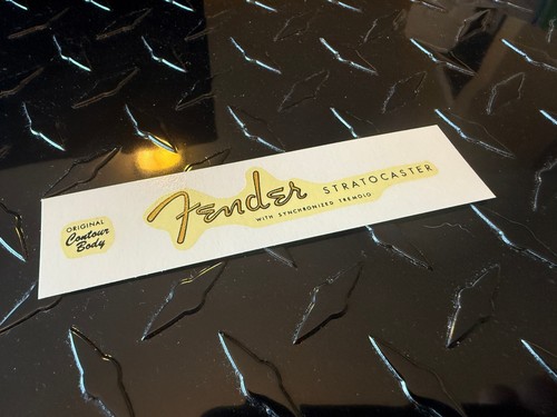 Fender stratocaster spaghetti - fender,