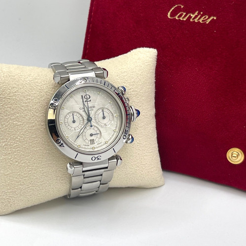 Cartier pasha chronograph - cartier,