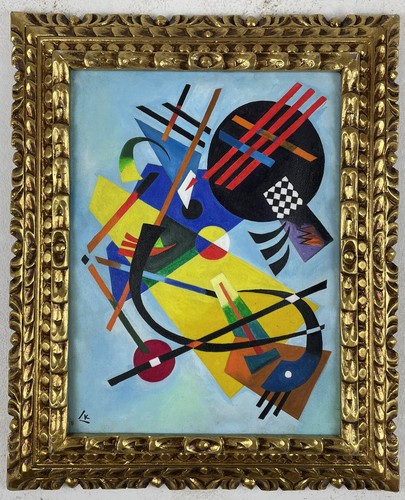 Wassily kandinsky dipinto olio - wassily,